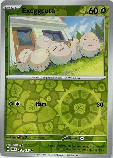 Exeggcute (PRE 001) Reverse Holo