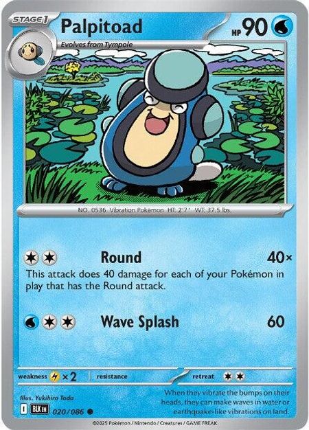 Palpitoad (BLK 020)