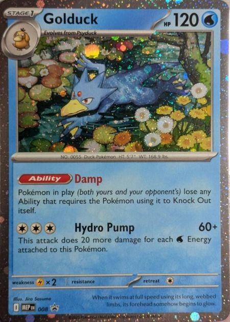Golduck (MEG 008) COSMO HOLO PROMO