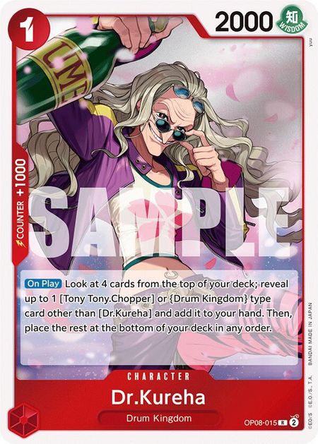 Dr. Kureha (OP08-015) FOIL - Two Legends