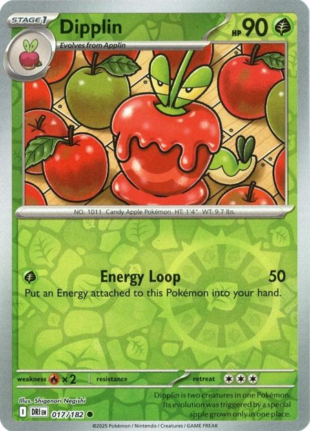 Dipplin (DRI 017) Reverse Holo