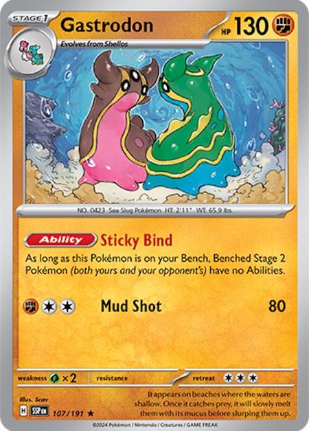 Gastrodon (SSP 107) HOLO