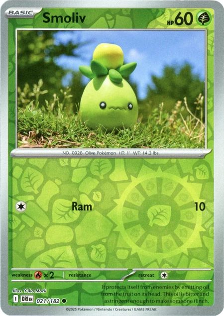 Smoliv (DRI 021) Reverse Holo