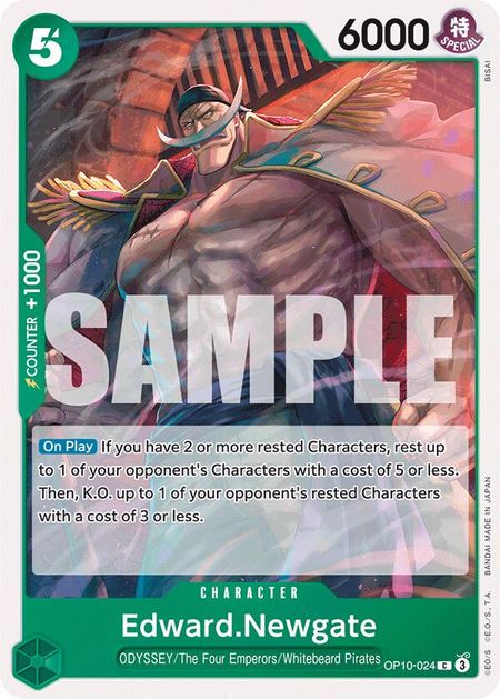 Edward.Newgate  (OP10-024) - Royal Bloodline