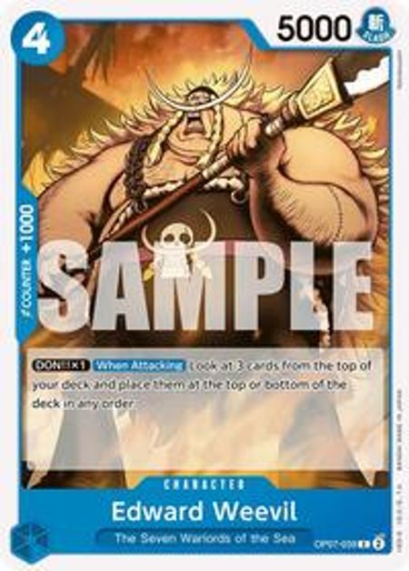 Edward Weevil (OP07-039) - The Future Of 500 Years Later