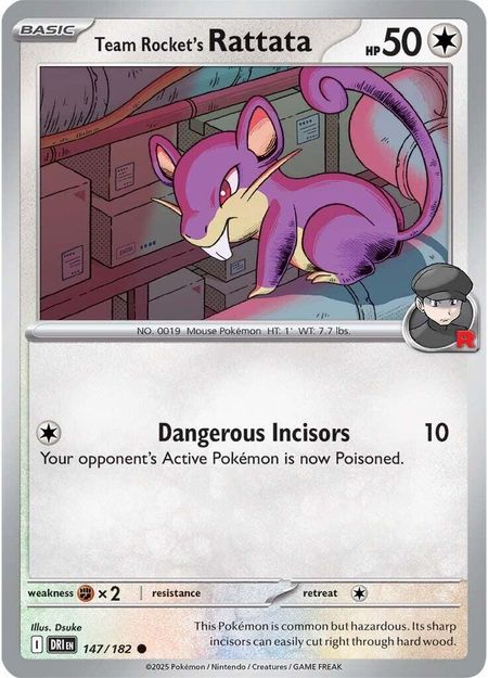 Team Rocket's Rattata (DRI 147)