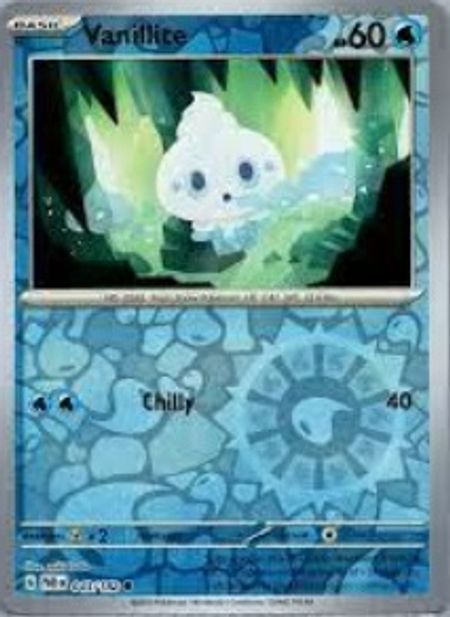 Vanillite (PAR 043) Reverse Holo