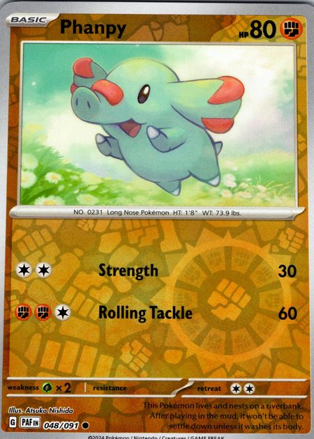 Phanpy (PAF 048) Reverse Holo