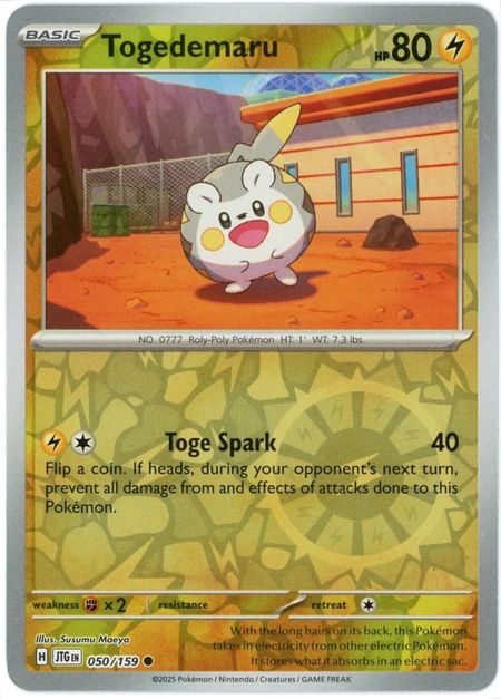 Togedemaru (JTG 050) Reverse Holo