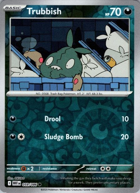 Trubbish (WHT 059) Reverse Holo