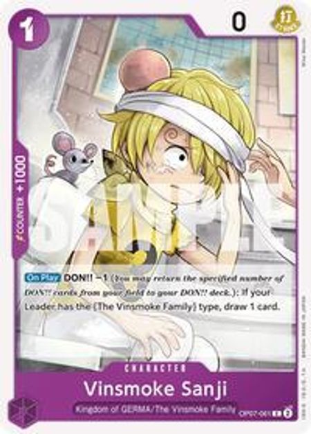 Vinsmoke Sanji (OP07-061) - The Future Of 500 Years Later