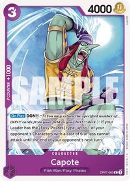 Capote (OP07-063) - The Future Of 500 Years Later