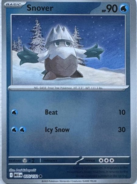 Snover (MEG 035) Reverse Holo