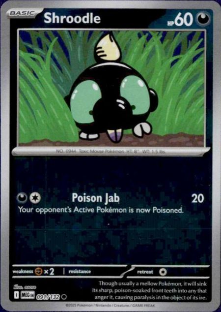 Shroodle (MEG 091) Reverse Holo