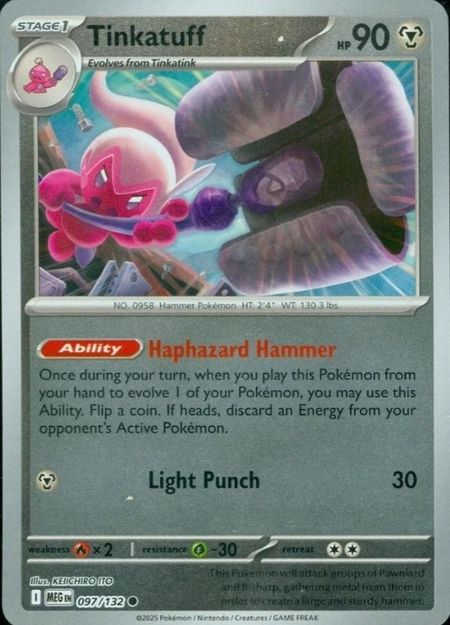 Tinkatuff (MEG 097) Reverse Holo