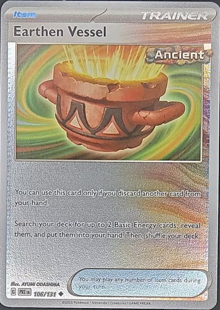Earthen Vessel (PRE 106) Reverse Holo