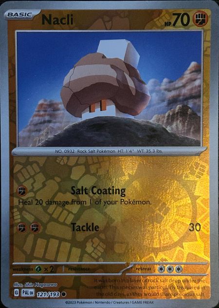 Nacli (PAL 121) Reverse Holo