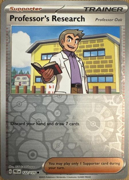Professor's Research (PRE 122) Reverse Holo