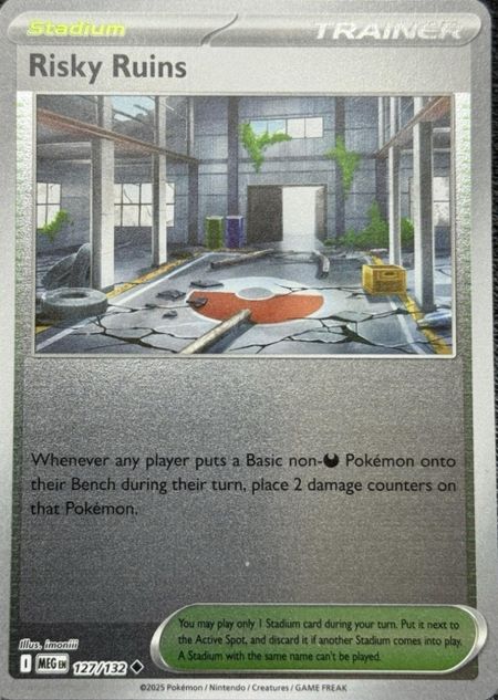 Risky Ruins (MEG 127) Reverse Holo