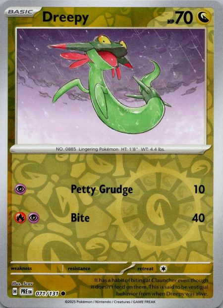 Dreepy (PRE 071) Reverse Holo