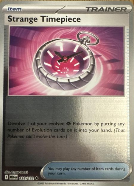 Strange Timepiece (MEG 128) Reverse Holo