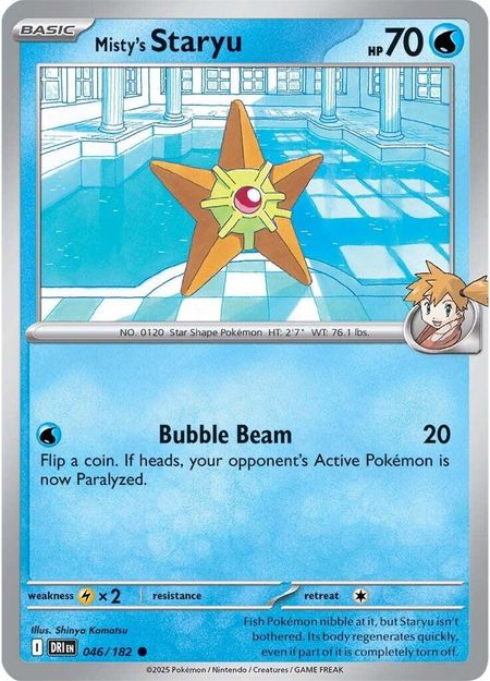 Misty's Staryu (DRI 046)