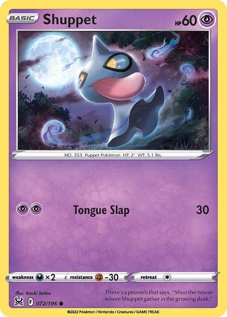 Shuppet (LOR 072) 