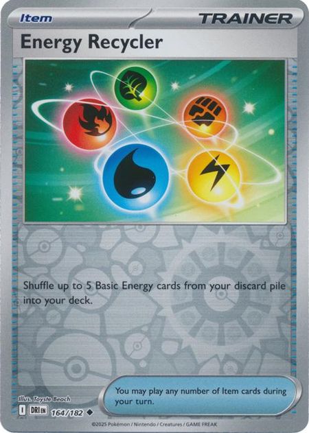 Energy Recycler (DRI 164) Reverse Holo