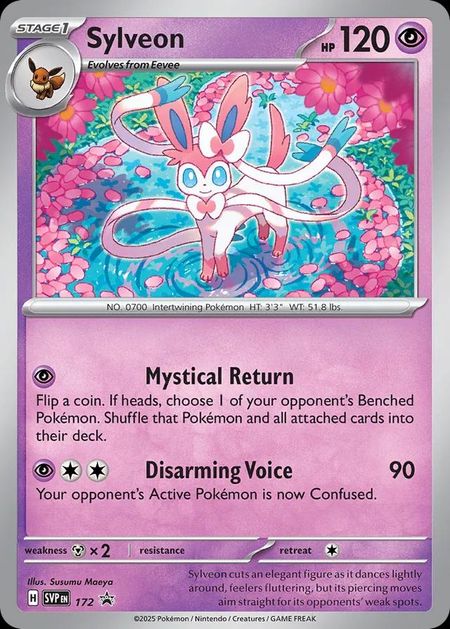 Sylveon (SVP 172) COSMO HOLO PROMO