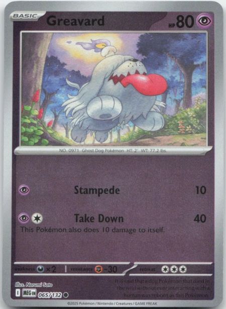 Greavard (MEG 065) Reverse Holo