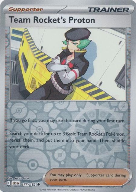 Team Rocket's Proton (DRI 177) Reverse Holo