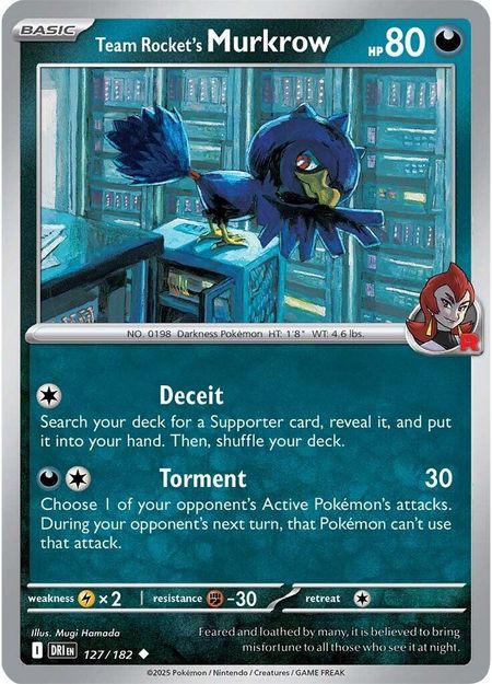 Team Rocket's Murkrow (DRI 127)