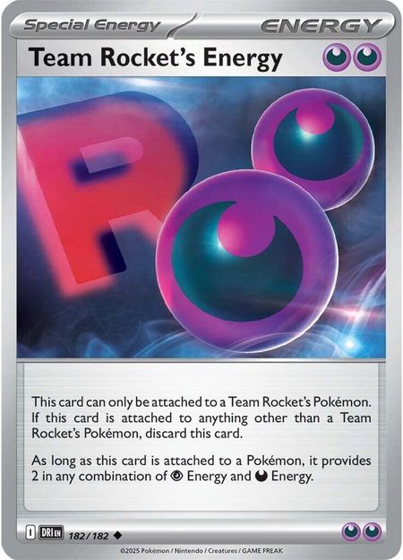 Team Rocket's Energy (DRI 182)