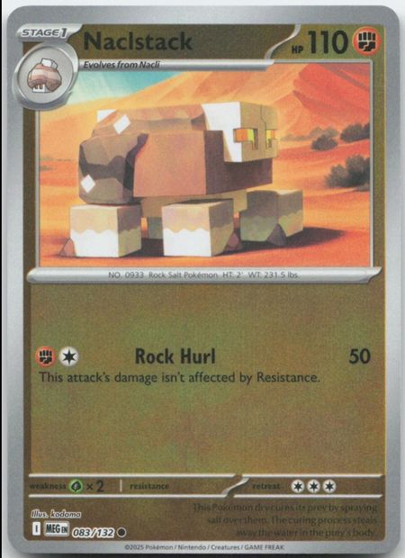 Naclstack (MEG 083) Reverse Holo