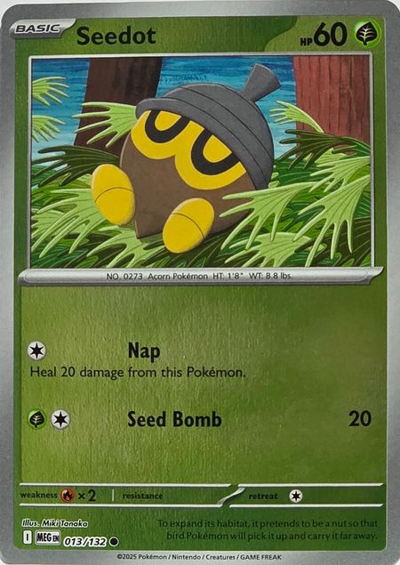Seedot (MEG 013) Reverse Holo