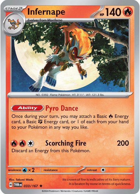 Infernape (TWM 033) HOLO