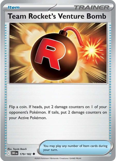 Team Rocket's Venture Bomb (DRI 179)