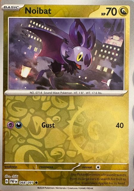 Noibat (PAF 068) Reverse Holo