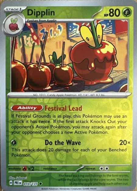 Dipplin (PRE 010) Reverse Holo