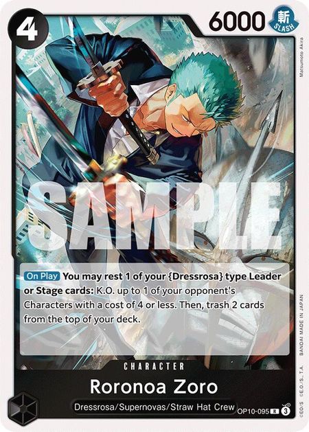 Roronoa Zoro (OP10-095) FOIL - Royal Bloodline
