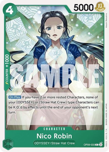 Nico Robin  (OP09-033) FOIL - The New Emperor