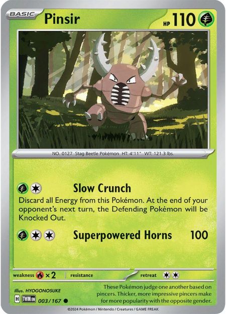Pinsir (TWM 003)