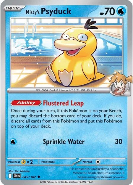 Misty's Psyduck (DRI 045)