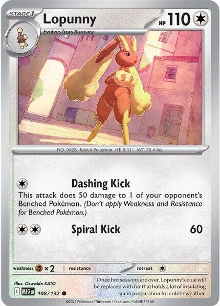 Lopunny (MEG 108)