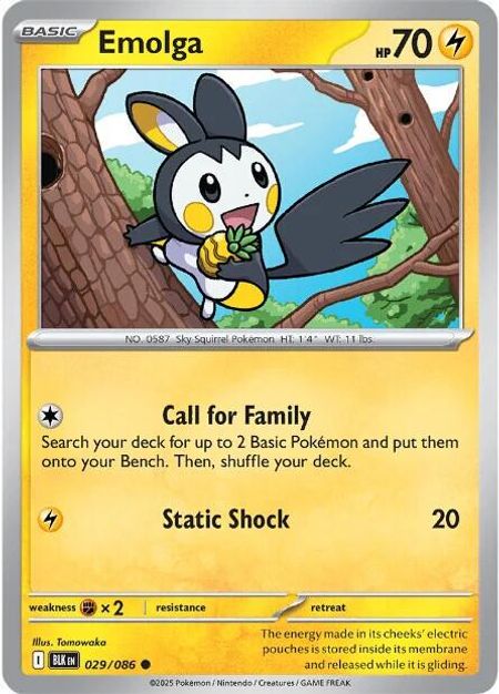 Emolga (BLK 029)