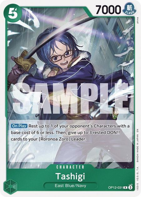 Tashigi (OP12-031) FOIL - Legacy Of The Master