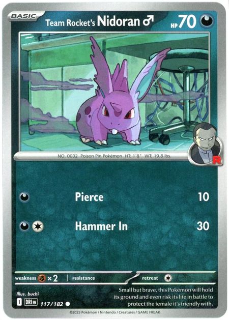 Team Rocket's Nidoran (DRI 117)