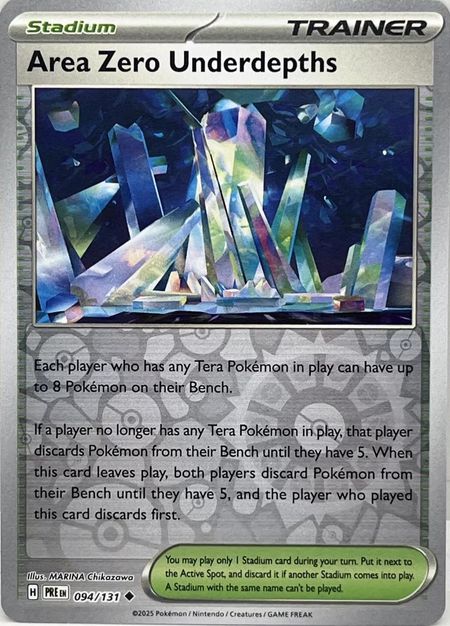 Area Zero Underdepths (PRE 094) Reverse Holo