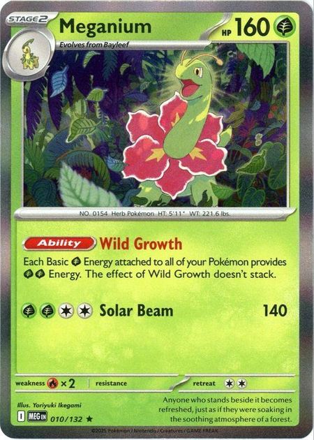 Meganium (MEG 010) HOLO