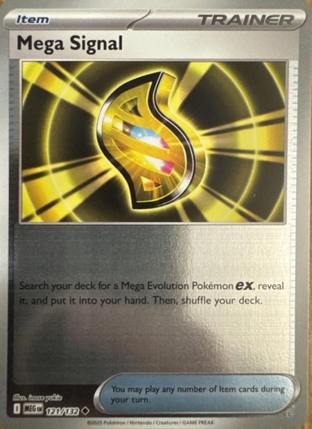 Mega Signal (MEG 121) Reverse Holo